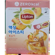코스트코 립톤 액상 아이스티 복숭아맛 13g X 80개, 1개