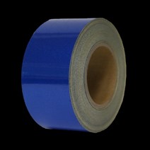 안전 반사 테이프 100mm x 45M 청색 라인테이프