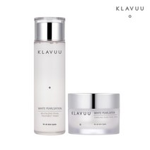 클라뷰 화이트 펄 토너+크림 세트, 없음