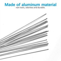 강선활대 용접와이어 용접봉 알루미늄 좋은 용접 효과 저 융점 납땜 공구 와이어 브레이징 50 개