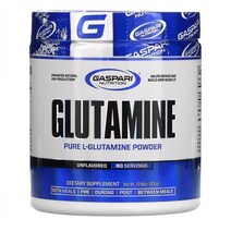 Gaspari Nutrition Glutamine 글루타민 300g 1개, 3개