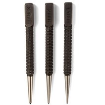우드카빙키트 접목도 조각도 1.5mm2mm3mm 3pcs 미끄럼 방지 센터 핀 펀치 세트 332 합금강 금속 목재 드릴링 도구 용 고 탄소강 센터 펀치, TB104 3개, 7mm, 100mm
