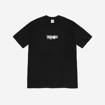 x 에밀리오 푸치 박스로고 티셔츠 블랙 블랙 - 21SS Supreme x Emilio Pucci Box Logo T-Shirt Black Black - 21SS