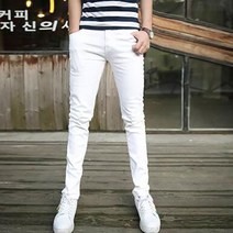 남자 데님 팬츠 대미지 스판 슬림 스키니 뉴타임즈 C10 B942B882