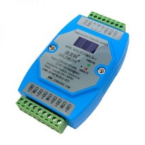 RS20N-C 8 채널 온도 트랜스미터 NTC 10K 서미스터-RS485 MODBUS-RTU 획득 모듈 PLC 지원, 02 No LCD display