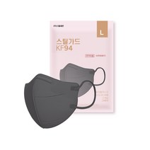 스틸가드 국산 식약처인증 KF94 세부리형 마스크 50매 그레이 대형 새부리형 화장안묻는 회색 귀가편한 마스크, 스틸가드 KF94 그레이 50매