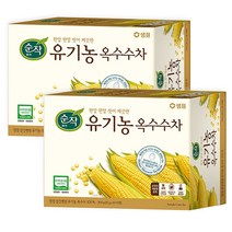 [jeil] 순작 유기농 옥수수차 주전자용 300g(10gx30티백) x 2개/ 우체국택배 발송, 2개