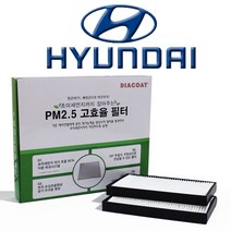 초미세먼지 에어컨필터 현대차, H05_싼타페 DM 12년 1월 - 14년12월