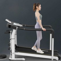 무동력트레드밀 경량 러닝머신 유산소 등산, 안전팔걸이 일체형-단일기능-블랙
