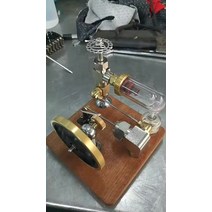 스털링 미니 엔진 모델 소형 연료로 디젤 사판 16기통 8기통 항공기 시동 가능, 05 프리피스톤 속도조절 엔진