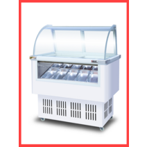 젤라또 쇼케이스 아이스크림 베스킨라빈스 진열대, 일반 12박스 10통더스트커버 제외