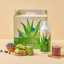 (3병) 유기농 생 알로에 베라겔 1050ml (쾌변보장), 3개
