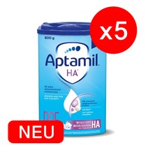 압타밀 리뉴얼 HA 분유 프레단계 800g 5개_신상품 (23년 5월 28일까지!!), 4개