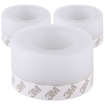 jandaery 5m 45mm 3개 투명 바람막이 테이프 찬바람 더운바람 우풍 실리콘 문풍지 현관문 유리문 방문 문틈막이