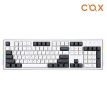 COX CK01 PBT 이색사출 사이드 RGB 기계식 게이밍 키보드 (적축)