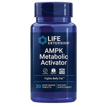 라이프익스텐션 AMPK 효소 메타볼릭 액티베이터 대사 활성 복부 지방 원어데이 30정 LIFE EXTENSION Metabolic Activator, 1개