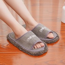 극세사 청소슬리퍼 실내화 리필용, 청소슬리퍼_리필용걸레, 1개