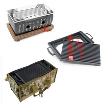 경량 일본식 화로대 구이팬+가방 3종세트 고체연료, 상세페이지 참조