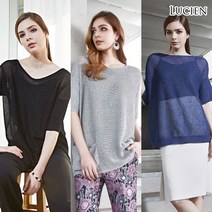 루시앙 썸머 메탈릭 메쉬 니트 3종 택1 (SD13774)