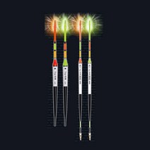 찌스 탑 슬림 무빙 전자찌 막대찌 바다찌, 오렌지 1.0/잇 배터리_435, 1개