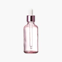 닥터보틀 화장품공병 핑크스포이드 유리용기, 핑크 스포이드 공병 50ml