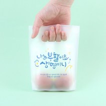 그레이스벨 부활절 2구 친환경 손잡이 비닐(10매) 4종 택1 계란 쇼핑백 달걀 포장, 블루1102, 블루1102