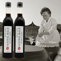 박명화 명품된장 전통간장(한식국간장) 500ml