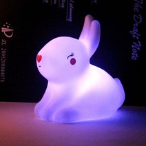 LED 토끼 무드등 캐릭터 수유 수면 취침등