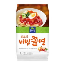 면사랑 신포식 비빔쫄면, 430g, 4개