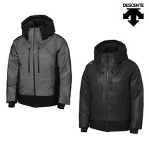 데상트 남성 윈터 프리미엄 자캬드 원단 히드나비 발열 다운 자켓 SM421SDJN1