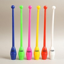 니스포 유소년 어린이 초등학생 리듬 체조 곤봉 36cm, 화이트