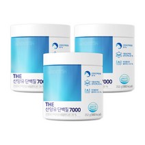 산양유 7000mg 초유 단백질 분말 보충제 3통 6주분