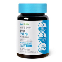 뉴트리디데이 플러스 오메가3, 30g, 3개
