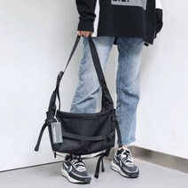 트렌디 남성용 일본식 크로스 바디 백