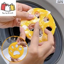 비엠비 먼지 애견털 다잡아먹는 흡착 실리콘 2P 드럼 세탁기 소파 러그 카펫 먼지제거 흡착 세탁볼 세탁조, 색상 랜덤 발송