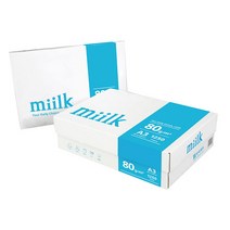 밀크 A3용지 A3 복사용지 80g 1250매 1박스