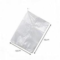 100p 청소용품_재떨이_휴지통 (35L) 쓰레기봉투(화이트), 상세페이지참조