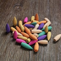 인센스홀더 인센스 콘 스틱 확장 역류 향 백단향 침향 장미 쑥 절벽 삼나무 훈증 향, 고민, 300개