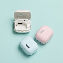 아이리버 휴대용 무선 UVC-LED 미니 칫솔살균기, 블루