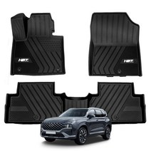 팰리세이드 7인승 카라바 HMT 차량용 TPE 카매트 3D 자동차 고무매트