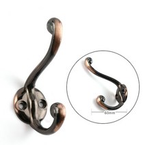 업소 실내 설치 그라데이션 디자인 2단 벽고정 옷걸이