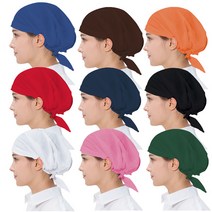 쿡셰프 심플 주방 두건 4종 (택1), 블랙