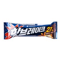 핫브레이크 45g X 12 재충전 땅콩 초코바 당충전 간식