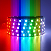 삼항LED 고급형 5050 3칩 LED바 - (10cm당 가격), 12V용-검띠/RGB LED(10cm당)