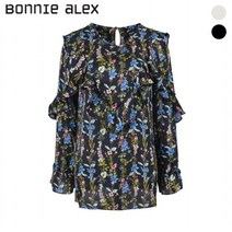 [보니알렉스] 플라워 쉬폰 블라우스BASB107A