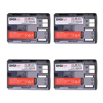 저무리 호환제품 1800mAh BP-511 BP-511A 캐논 EOS 5D 10D 20D 30D 40D 50D 300D PowerShot G1 G2 G3 G5 G6 디지털 카메라, 04 4 battery