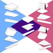 장수램프 LED 조명세트 (20평 30평 40평) 방등 주방등 거실등, C. 리모컨 세트 (C01~C06), C02_20평형 LED 퓨어 리모컨세트