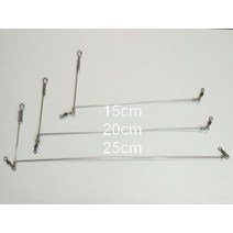 아기바운서 10 조각 스테인레스 스틸 와이어 붐 바닥 경비원 형태, 150mm