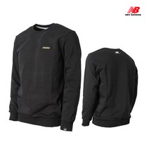 뉴발란스 UNI 와펜로고 맨투맨 NBNCBB1013-19 블랙