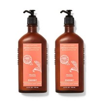 Bath Body Works 아로마테라피 에너지 오렌지 진저 바디 로션 1981ml65온스 2팩, 6.5 Fl Oz (Pack of 2)